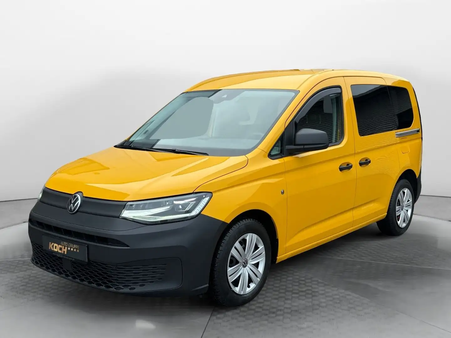 Volkswagen Caddy 2.0 TDI LED Navi AHK GRA Klimaaut. Jaune - 2
