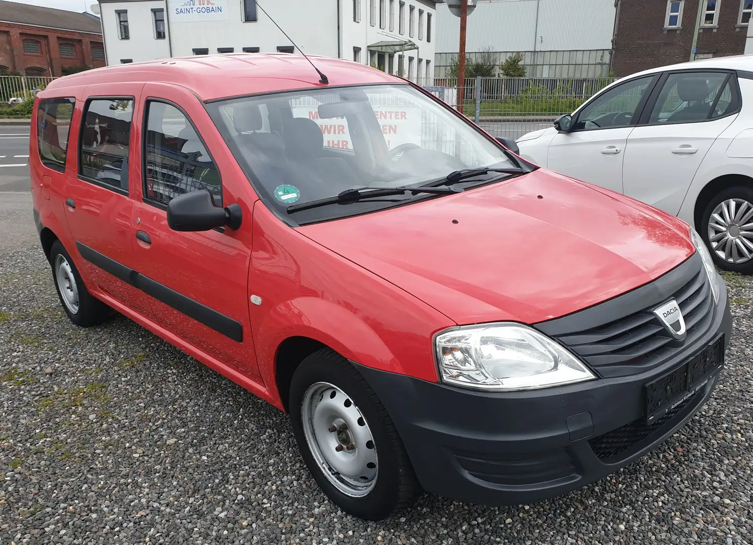Dacia Logan MCV 1.4, Luckenlos Scheckheftgepflegt Czerwony - 2