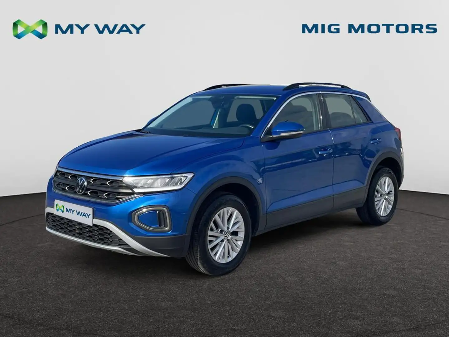 Volkswagen T-Roc 1.5 Life Business (150 pk) /// Automaat /// Parkeercamera achter /// Apple Carplay & Android Auto Bleu - 1