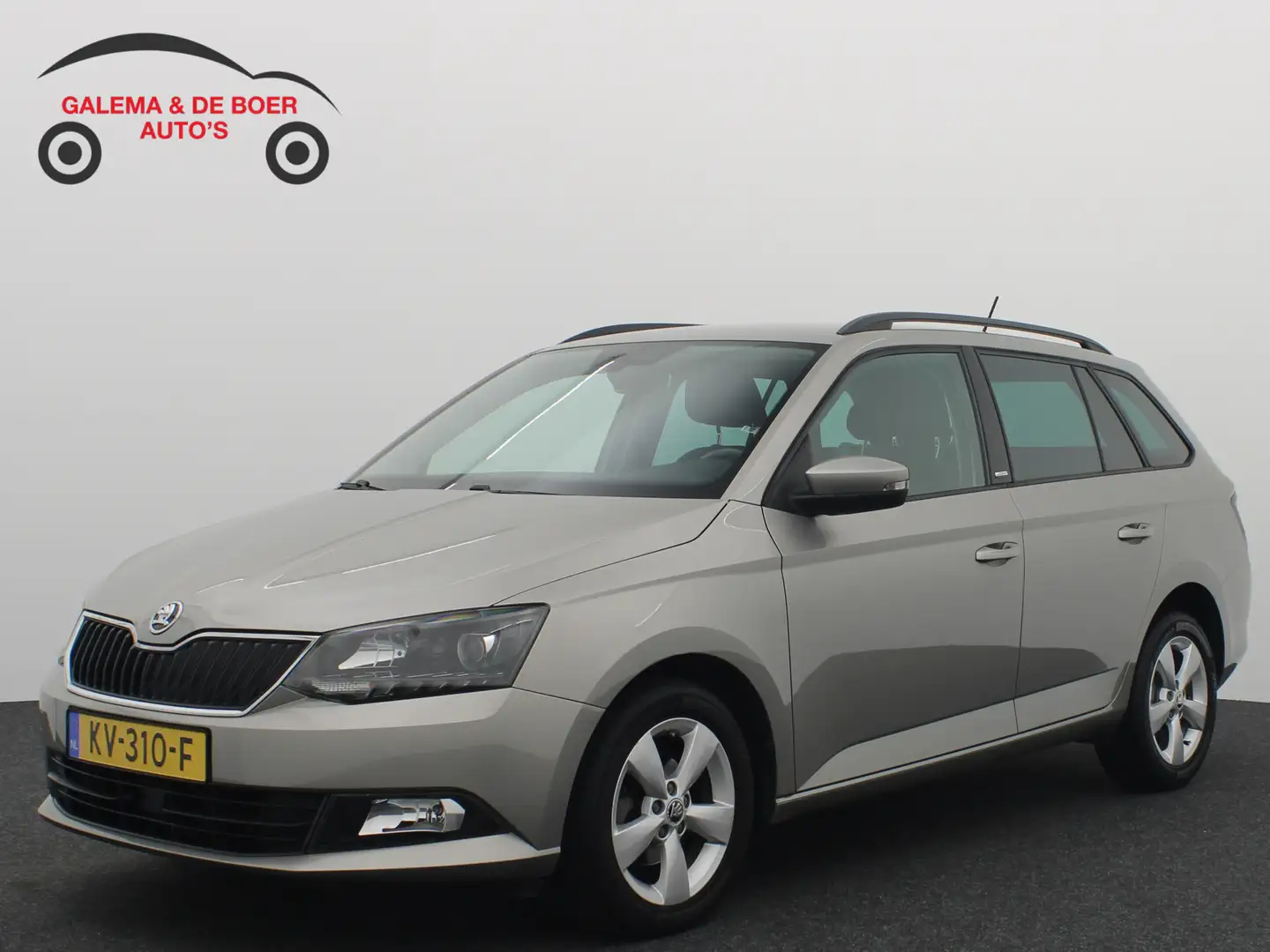 Skoda Fabia Combi 1.2 TSI JOY STOELVERW / CLIMA / PDC / BLUETO Geel - 1
