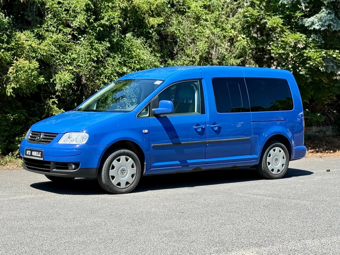 Volkswagen Caddy Maxi Life 1.6 +7-SITZER+TÜV 06.2026+ Bleu - 1