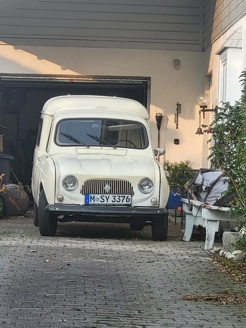 Oldtimer Renault R4 F4 fourgonette 1971 - 1