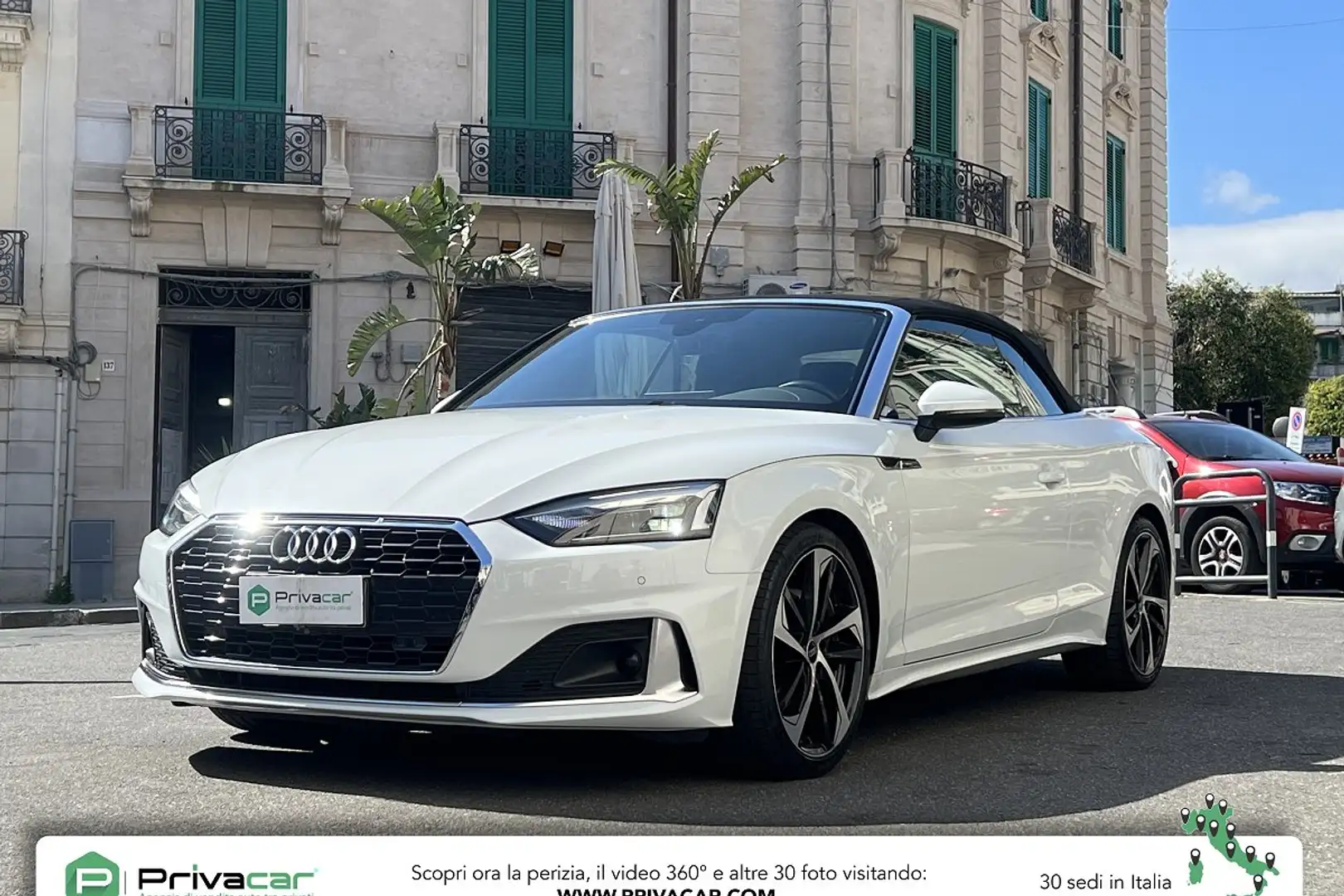 Audi A5 A5 Cabrio 40 TDI S tronic Business Advanced Bianco - 1