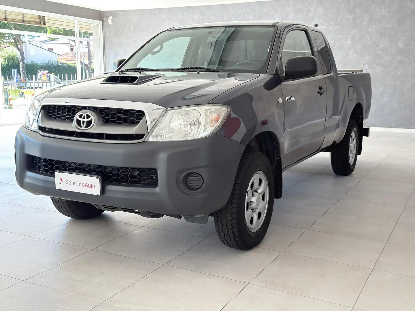 Toyota Hilux HiLux 2.5 extra cab-Unico Proprietar-PREZZO FINITO Gris - 2