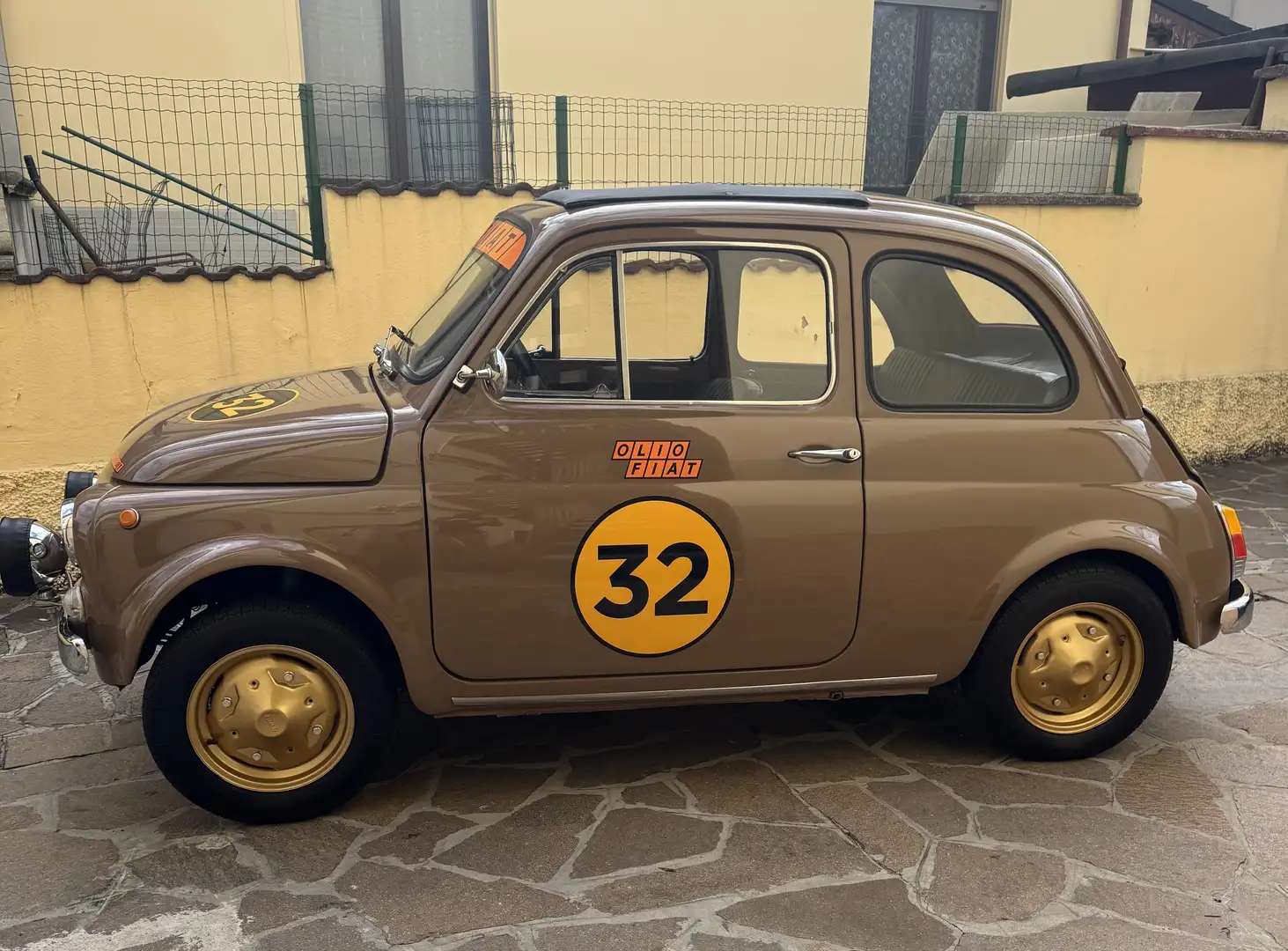 Fiat 500 F Brun - 1