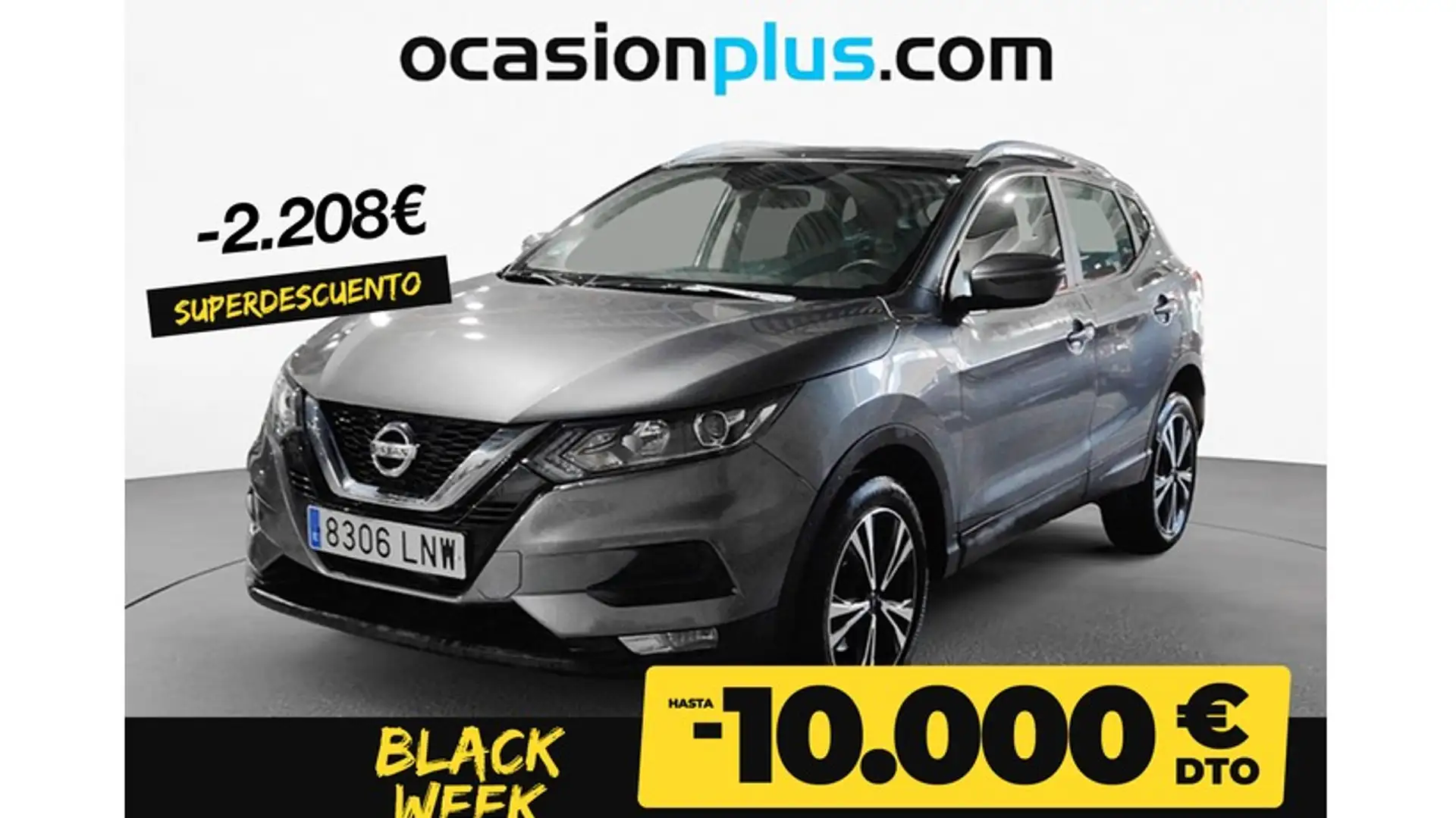 Nissan Qashqai 1.3 DIG-T N-Style 4x2 103kW Gris - 1