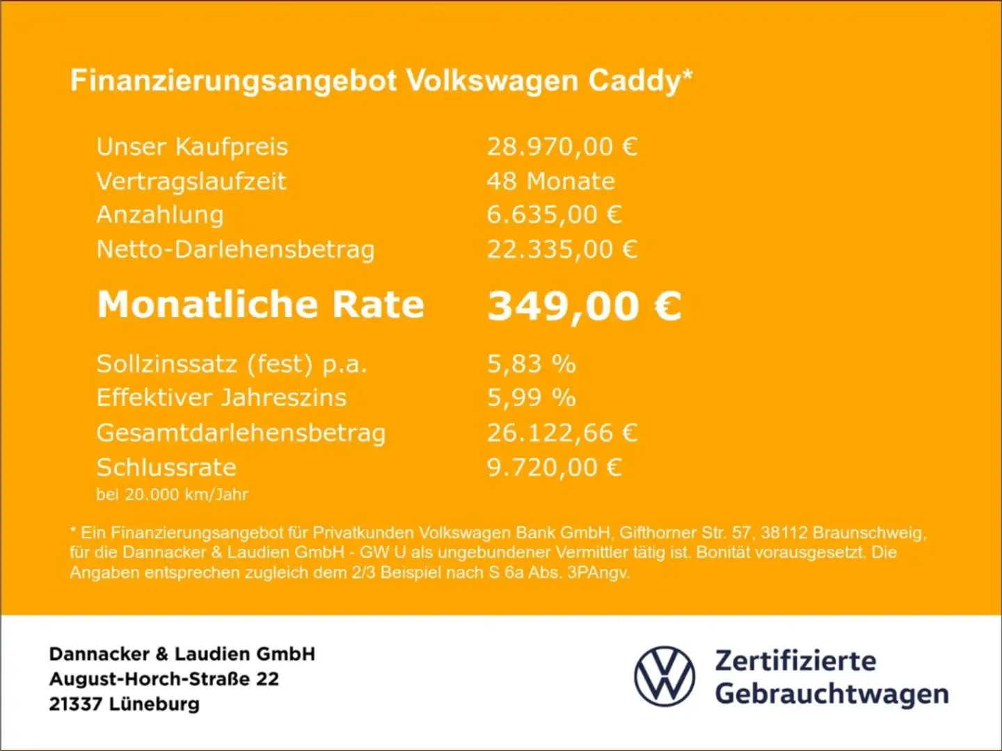 Volkswagen Caddy 2.0 TDI 4Motion LED AHK App-Connect PDC Sitzheizun Weiß - 1