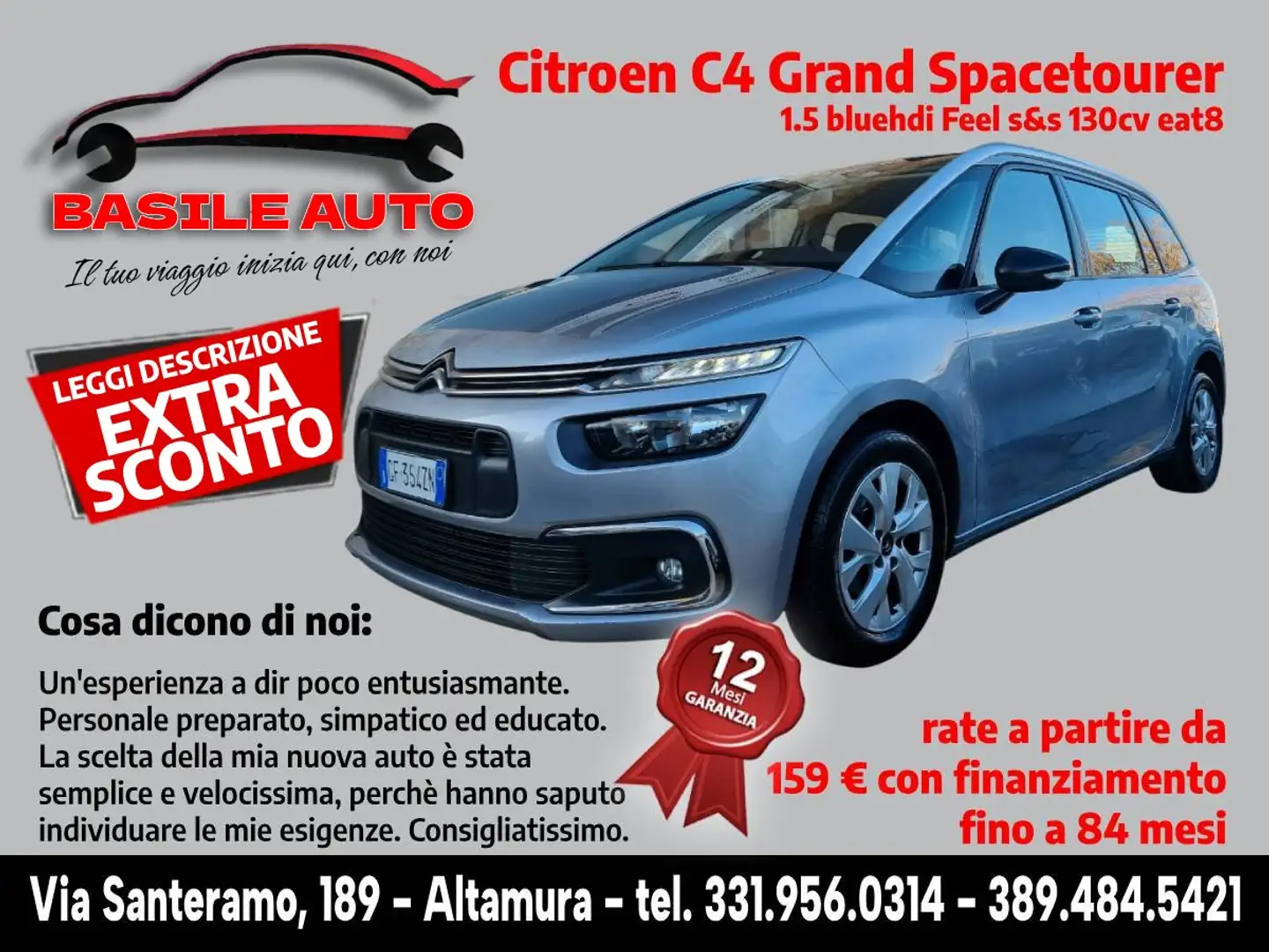 Citroen Grand C4 SpaceTourer C4 Grand Spacetourer 1.5 bluehdi Feel s - 1