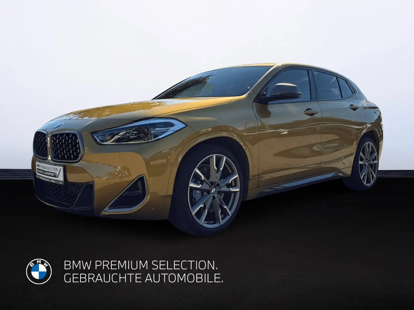 BMW X2 M35i Steptronic Sport Pano RFK HK ACC HuD 20" Gold - 2