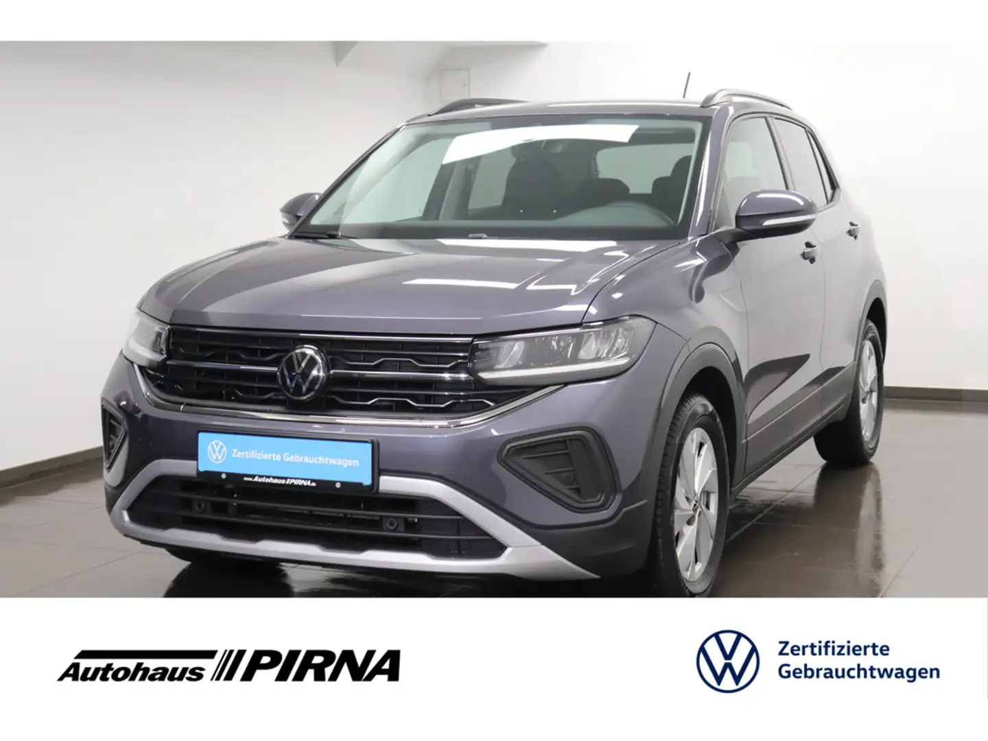 Volkswagen T-Cross 1.0 TSI Life DSG LED Grau - 1