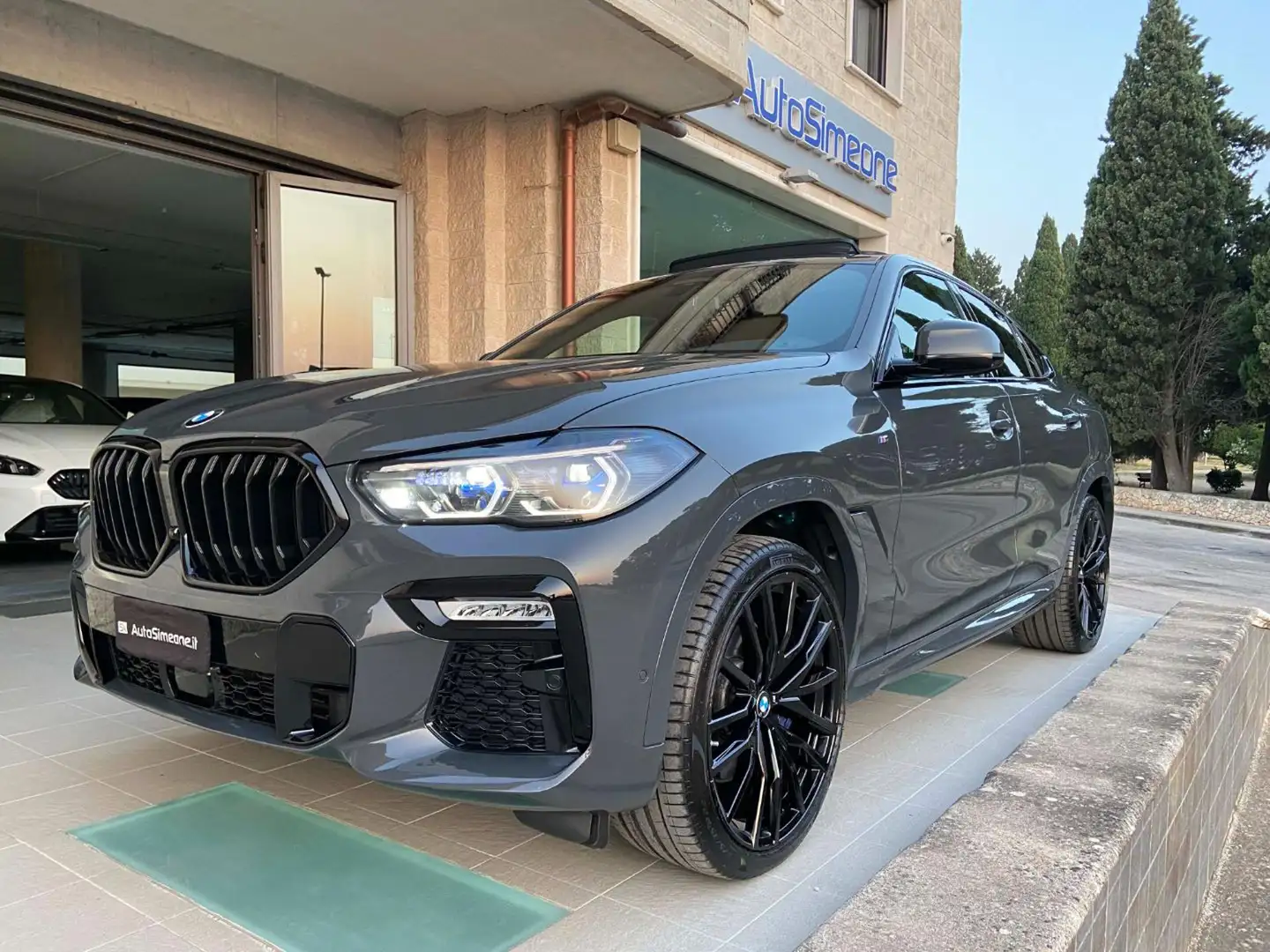 BMW X6 xDrive30d 48V Msport TETTO APR/PAN-FARI LASER. Grigio - 1