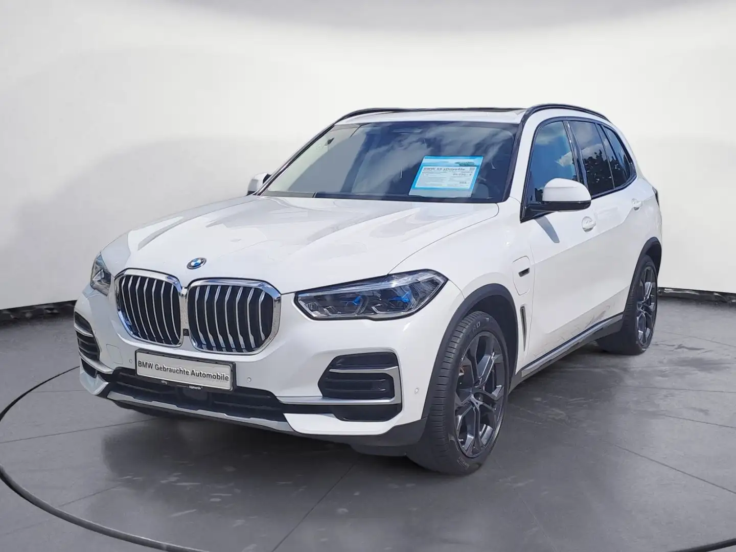 BMW X5 xDrive45e AHK Laserlicht Head Up Display Driv Weiß - 2