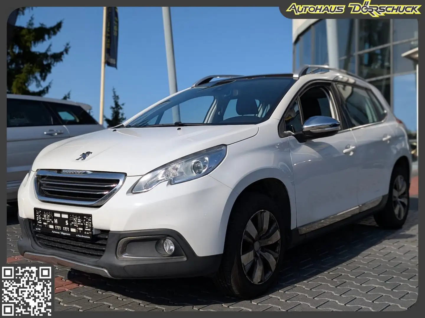 Peugeot 2008 Allure *NAVI*PANO*SHZ*PDC*ALU* Weiß - 1