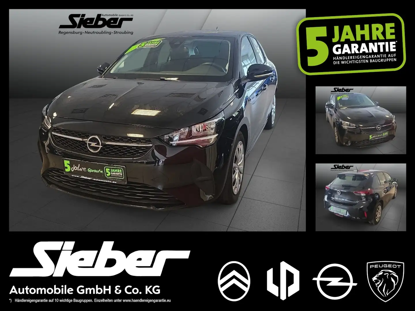 Opel Corsa F 1.2 Turbo Edition *Sitzheizung*PDC*Klima* Nero - 1