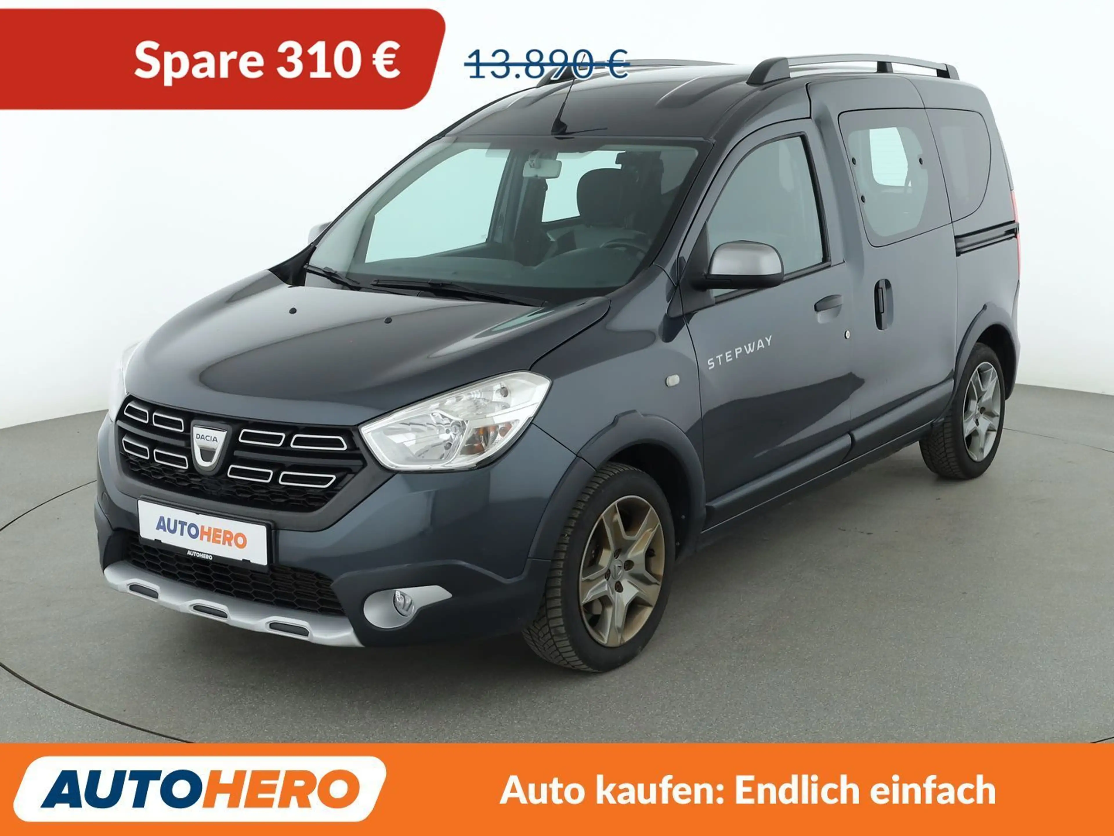 Dacia Dokker 1.3 TCe Stepway*NAVI*CAM*PDC*SHZ*KLIMA*TEMPO*