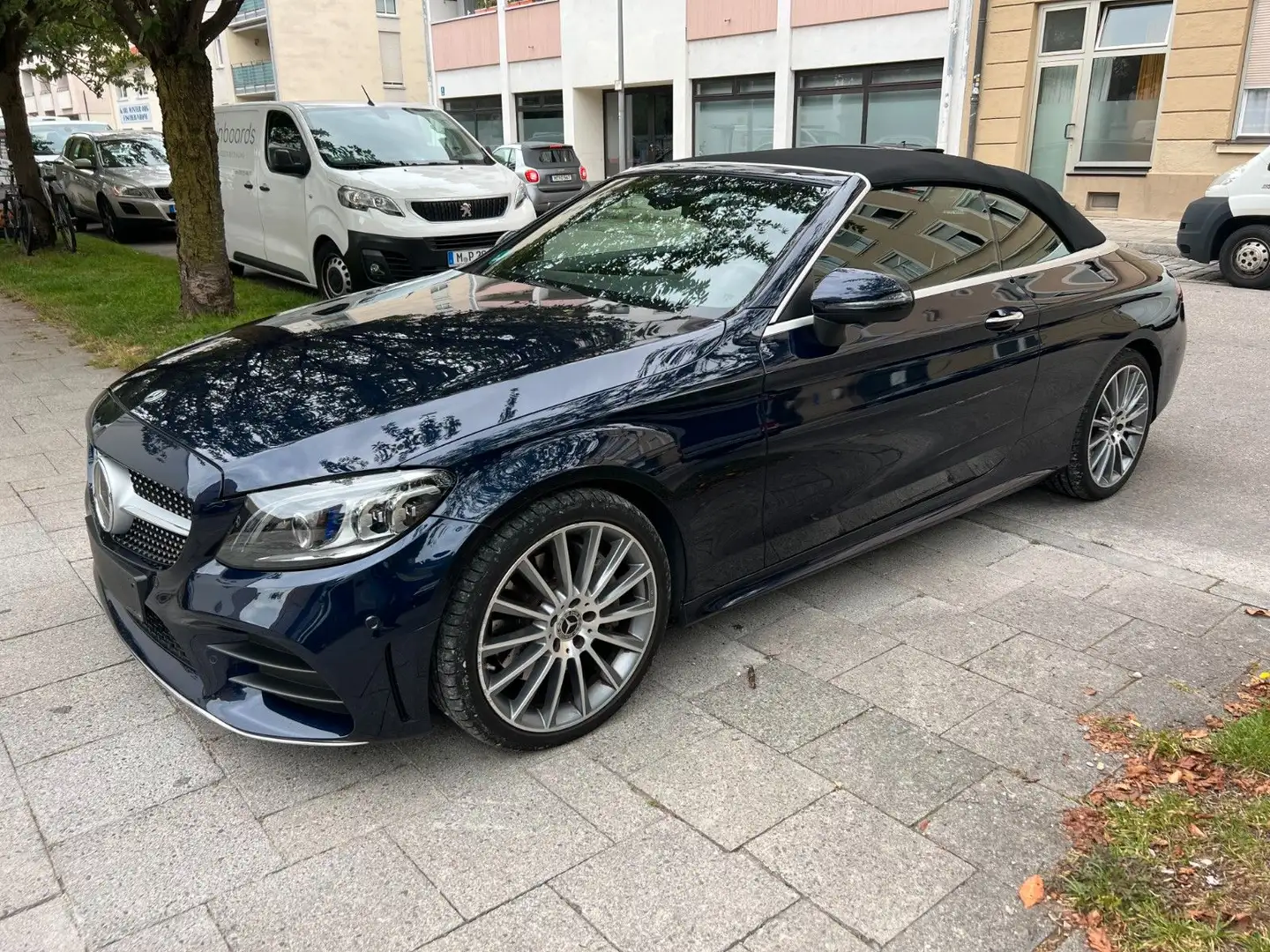 Mercedes-Benz C 400 C -Klasse Cabrio 4Matic Синій - 1