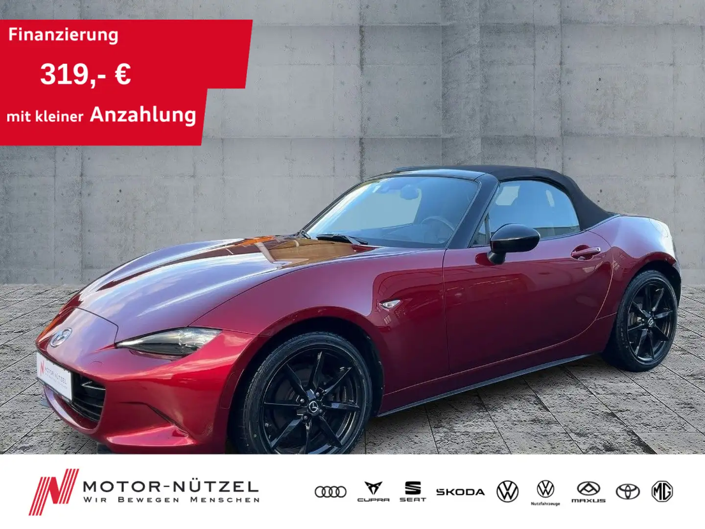 Mazda MX-5 2.0 SKYACTIV-G SIGNATURE LED+NAV+SHZ+2xPDC Rot - 1