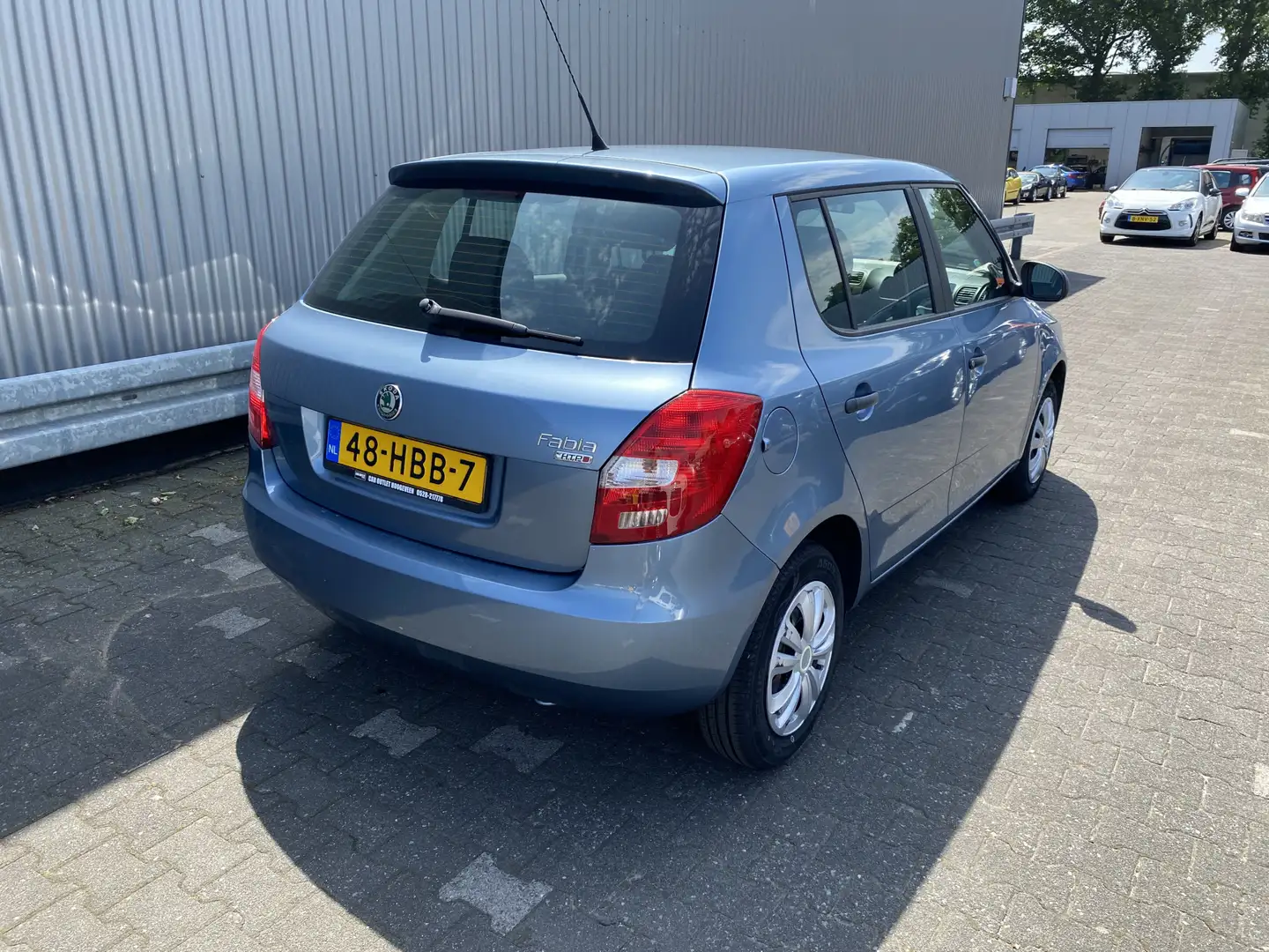 Skoda Fabia 1.2-12V Plus Clima, CC, USB, PDC, nw. APK – Inruil Blauw - 2