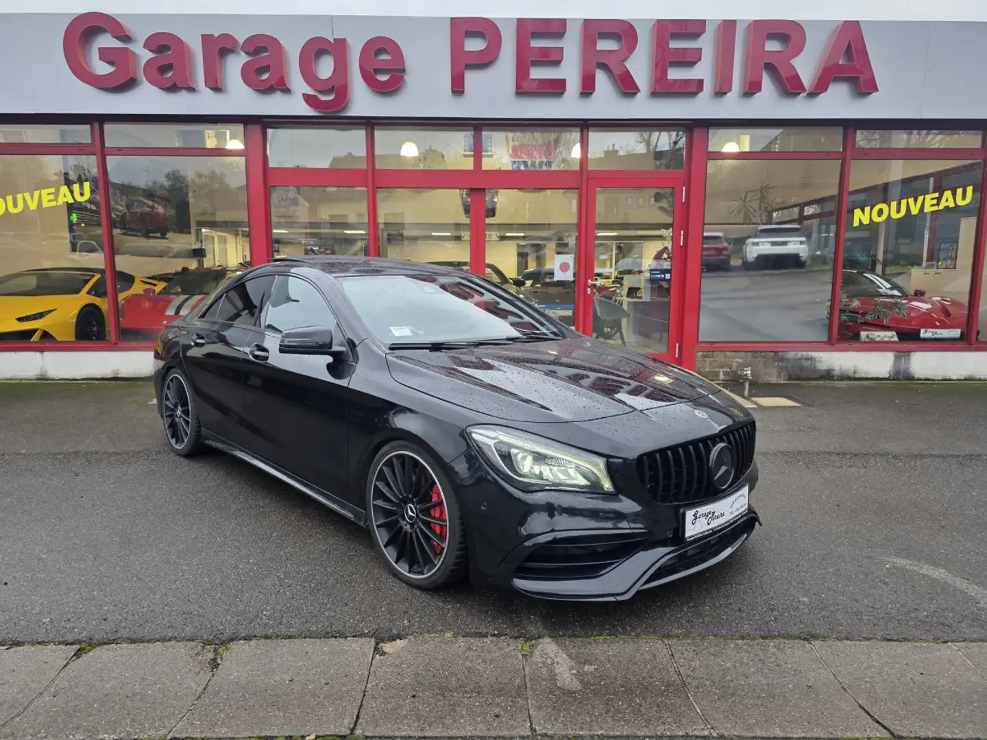 Mercedes-Benz CLA 45 AMG 4MATIC FACELIFT PERFORMANCE SITZE HARMAN KARDON PA Noir - 1