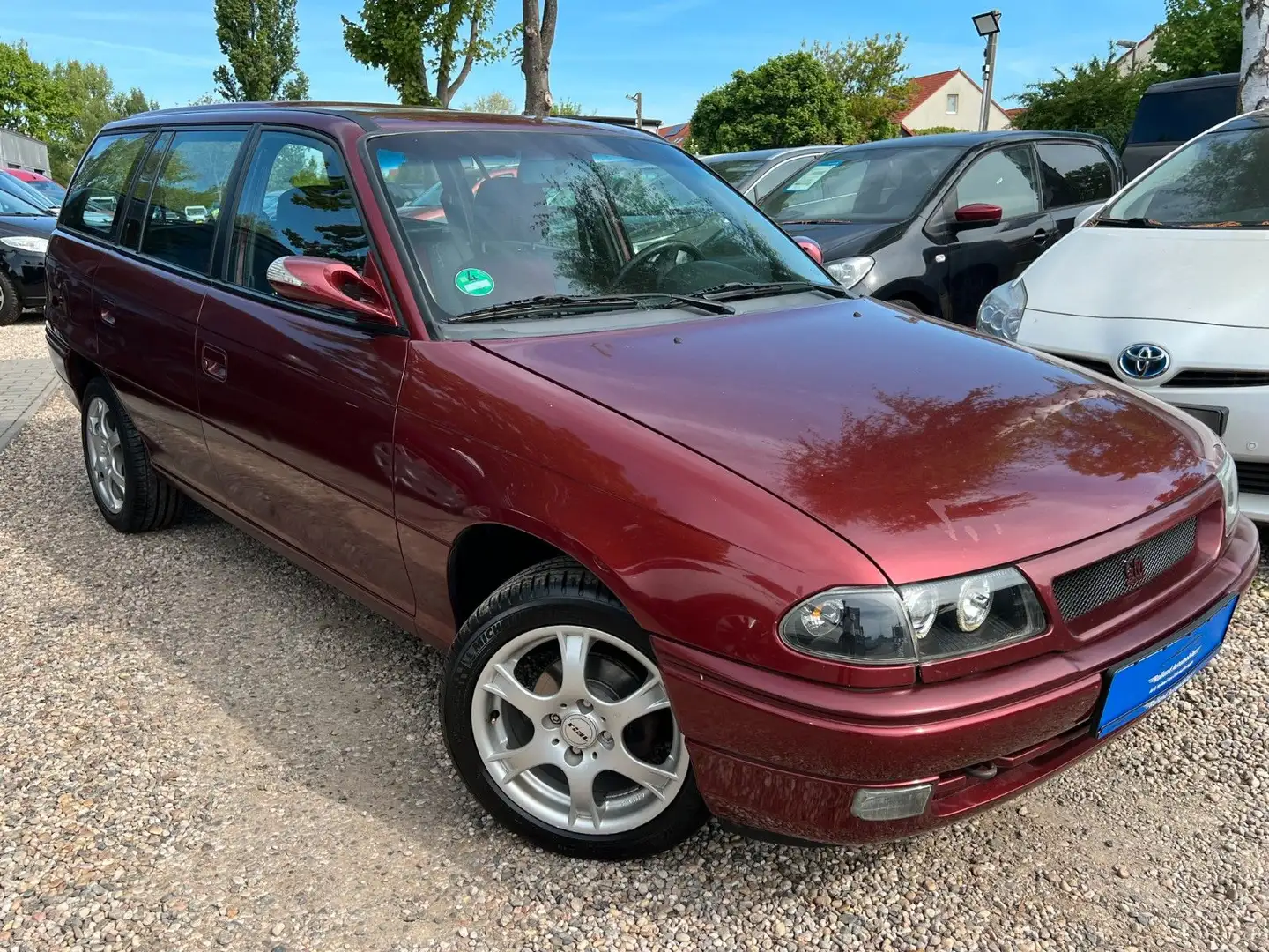 Opel Astra F*Alus*SHD*AllWR*Servo*TÜV 07/25 Rojo - 1