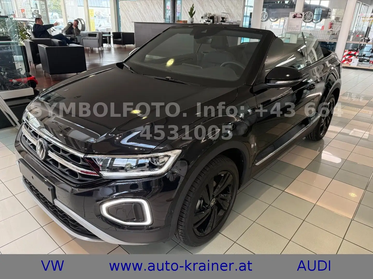Volkswagen T-Roc Cabriolet Black Style Zwart - 1