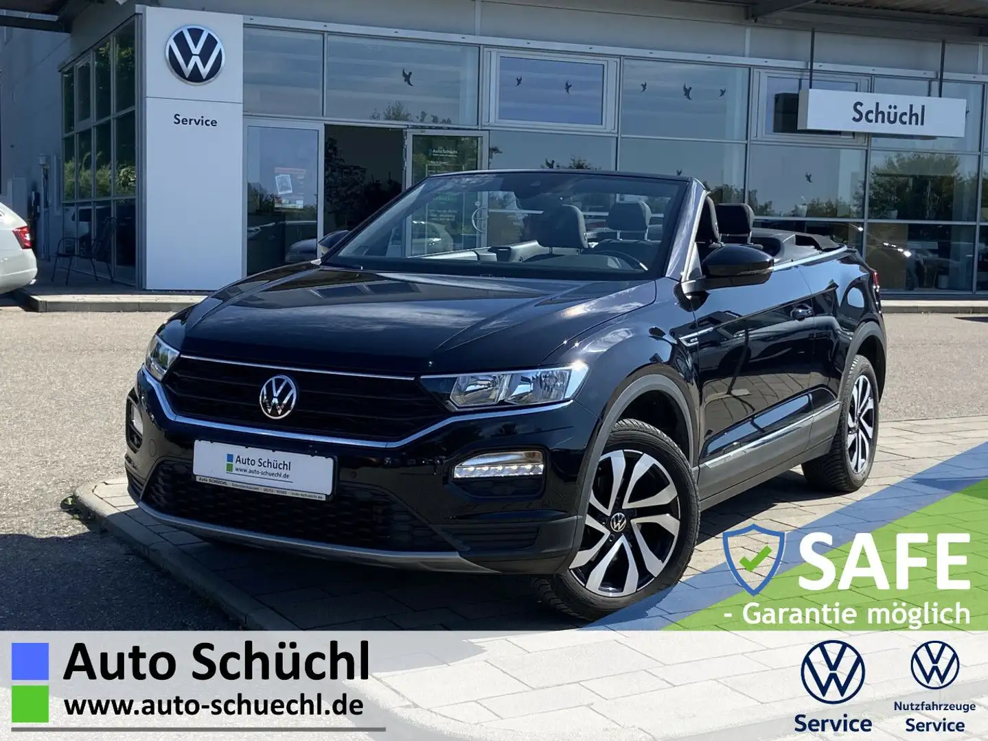 Volkswagen T-Roc Cabrio 1.5 TSI DSG Cabrio 17"+NAVI+APP-CON Schwarz - 1