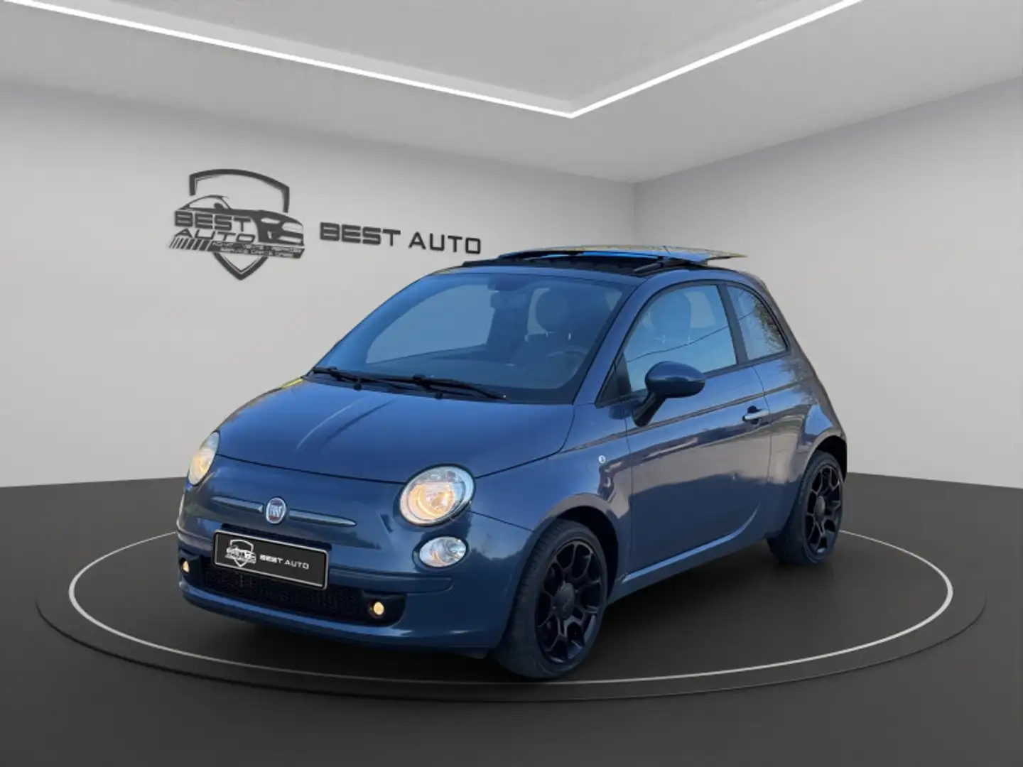 Fiat 500 0.9 8V TWINAIR 85CH S\u0026S SPORT Bleu - 1