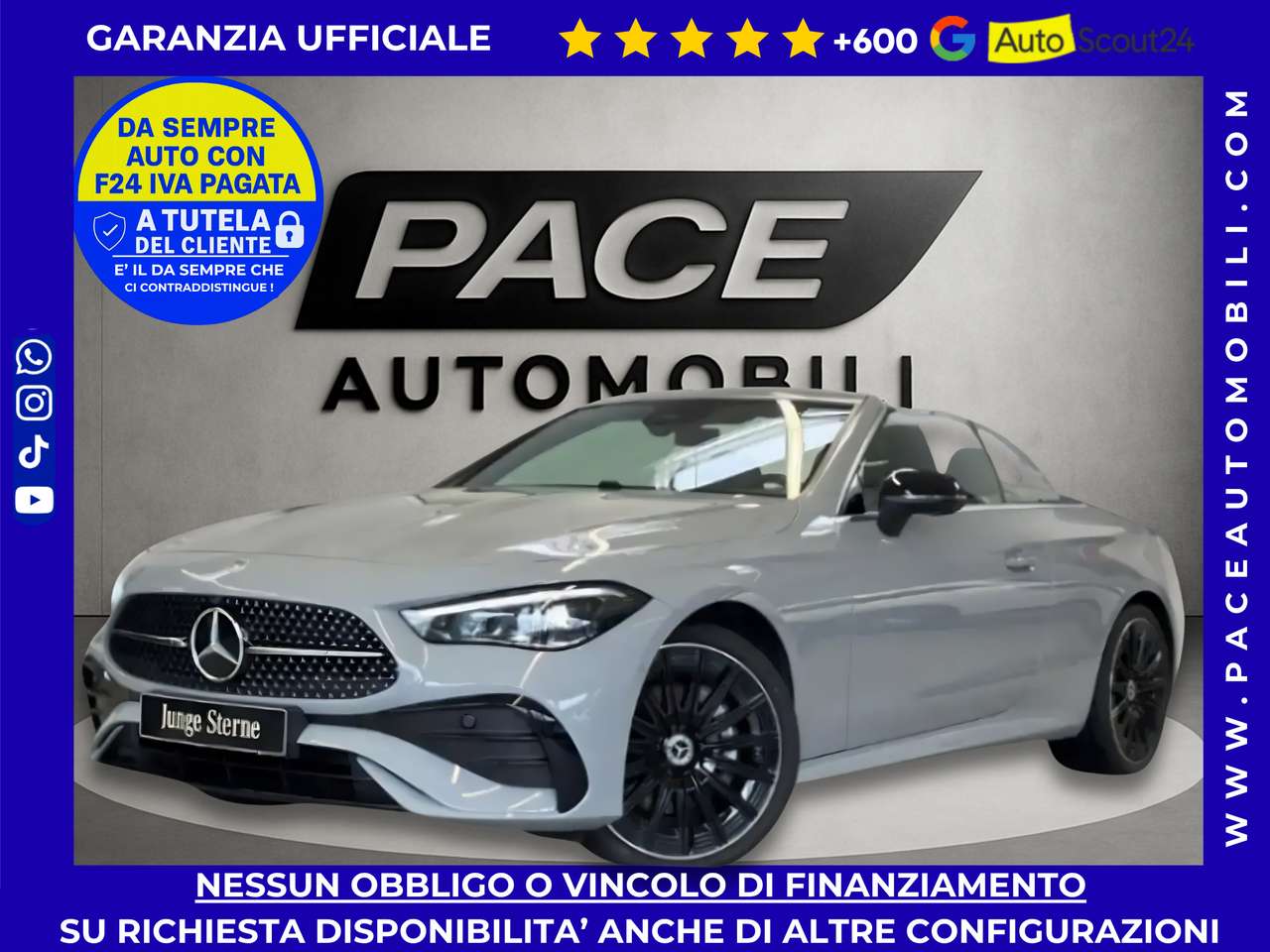 Mercedes-Benz CLE 220 D AMG PREMIUM 20" BURMESTER NIGHT PACK 360 KAMERA