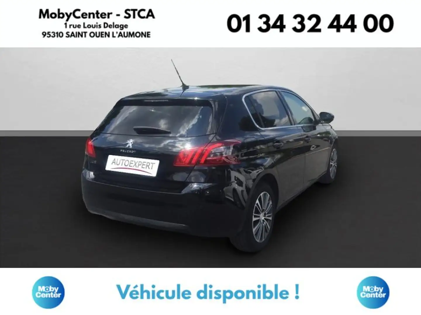 Peugeot 308 1.2 PureTech 130ch S\u0026S Allure Business EAT8 Noir - 2