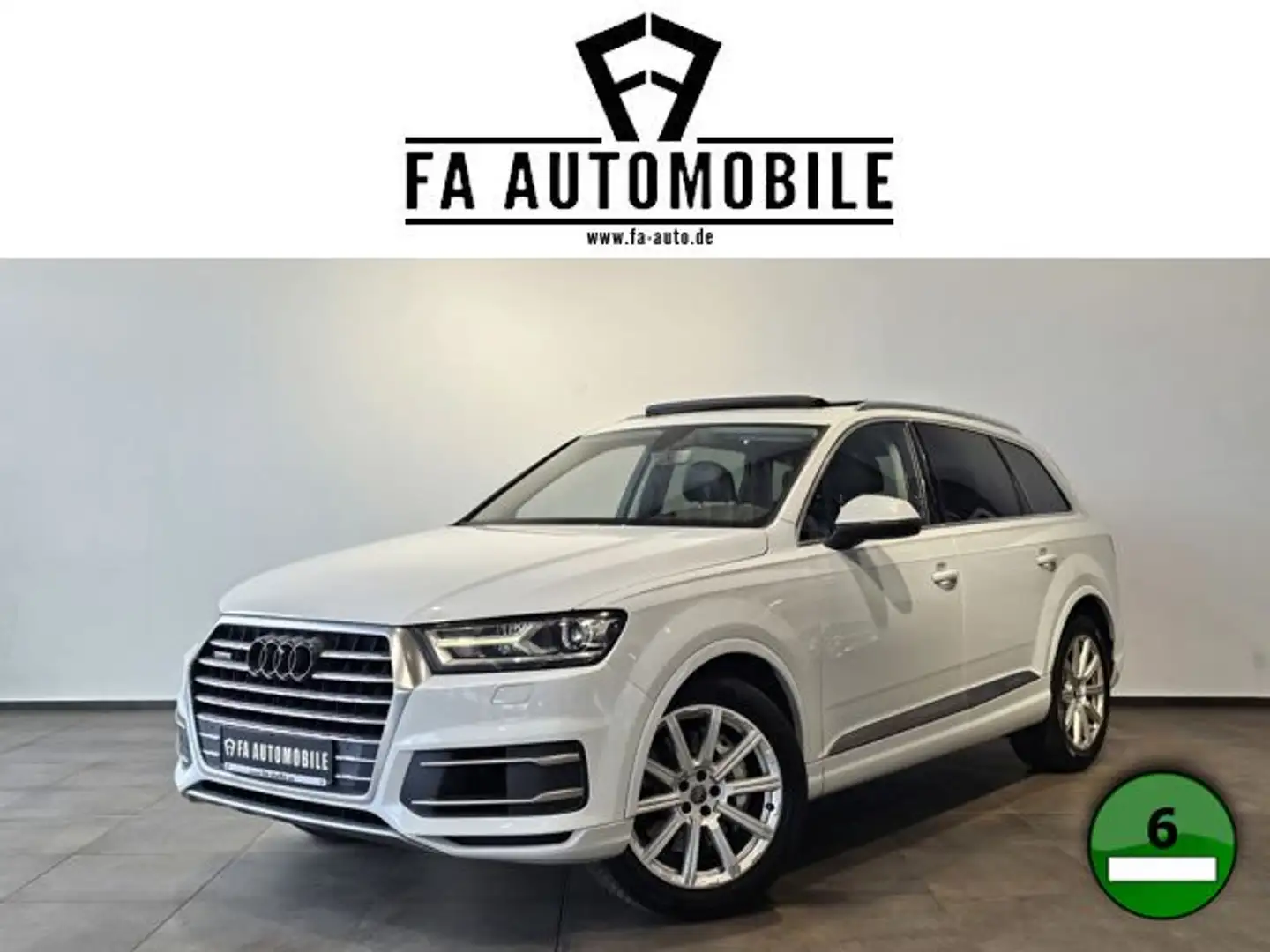 Audi Q7 3.0 TDI 7.Sitzer Pano Nacht.HuD AHK Virtu.20" Weiß - 1