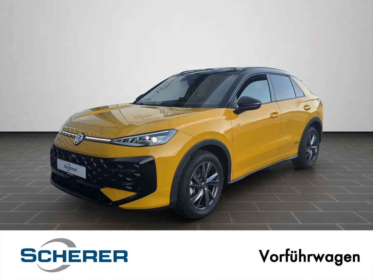 Volkswagen T-Roc R-Line BlackStyle, LED-Matrix, Navi, Head- Gelb - 1