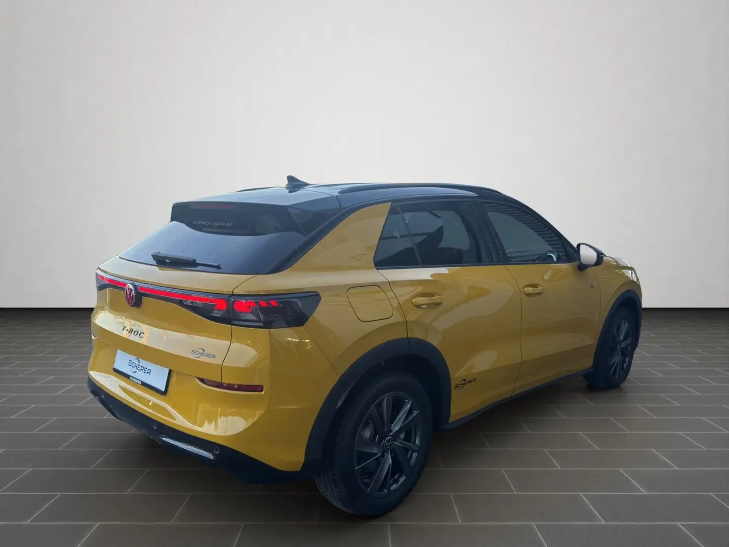 Volkswagen T-Roc R-Line BlackStyle, LED-Matrix, Navi, Head- Gelb - 2