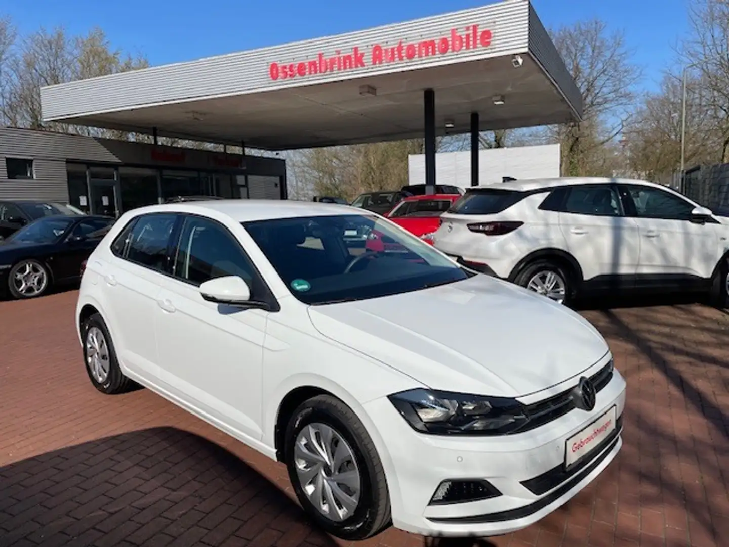 Volkswagen Polo Tendline 1.0 MPI*DAB+*Sitzh*Notbrems* Blanc - 1