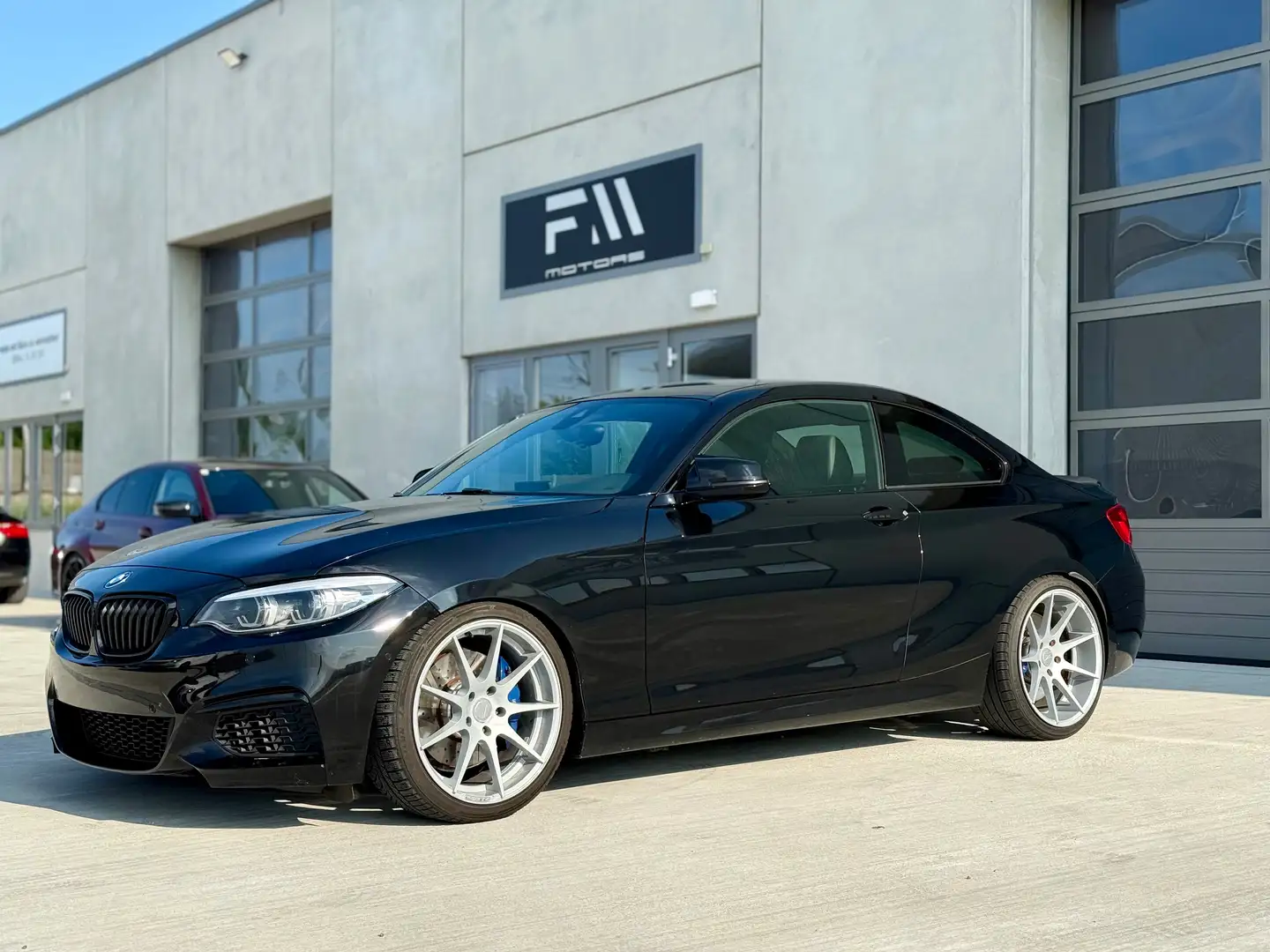 BMW 240 Heck,Performance Lenkrad, HJS Downpipe,RemusAusp Zwart - 1