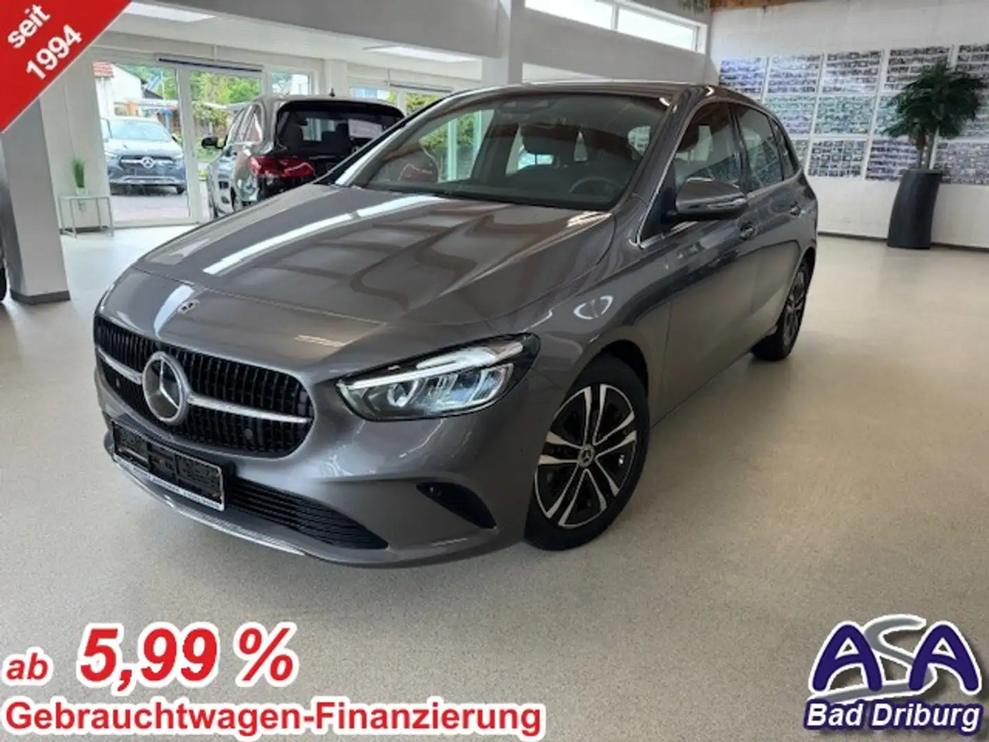 Mercedes-Benz B 200 +Progressive Line Advanced+AHK++Winter-P.+Verkehrs Gris - 1