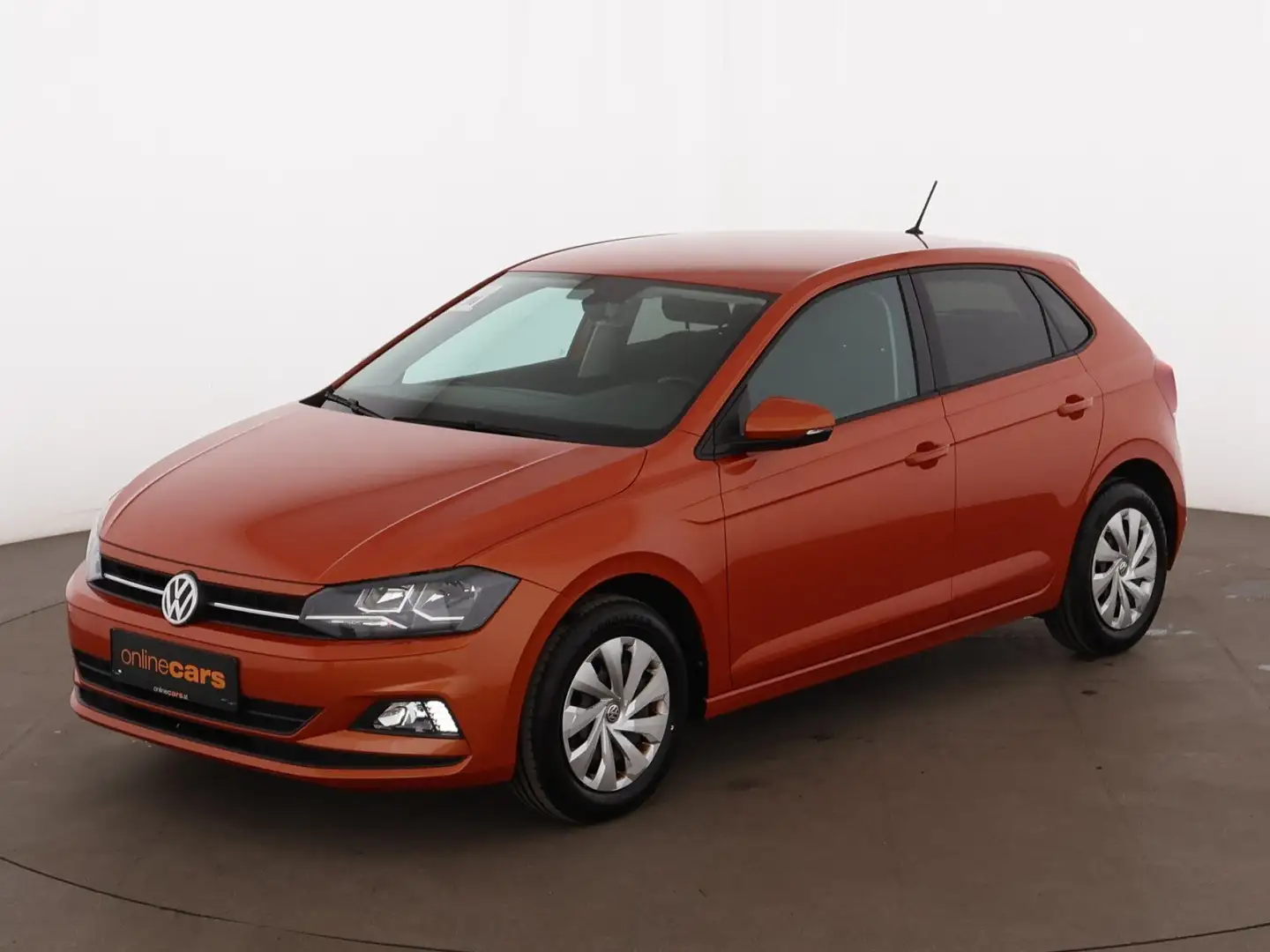 Volkswagen Polo VI 1.0 Comfortline KLIMA-AUTOMATIK RADIO Orange - 2