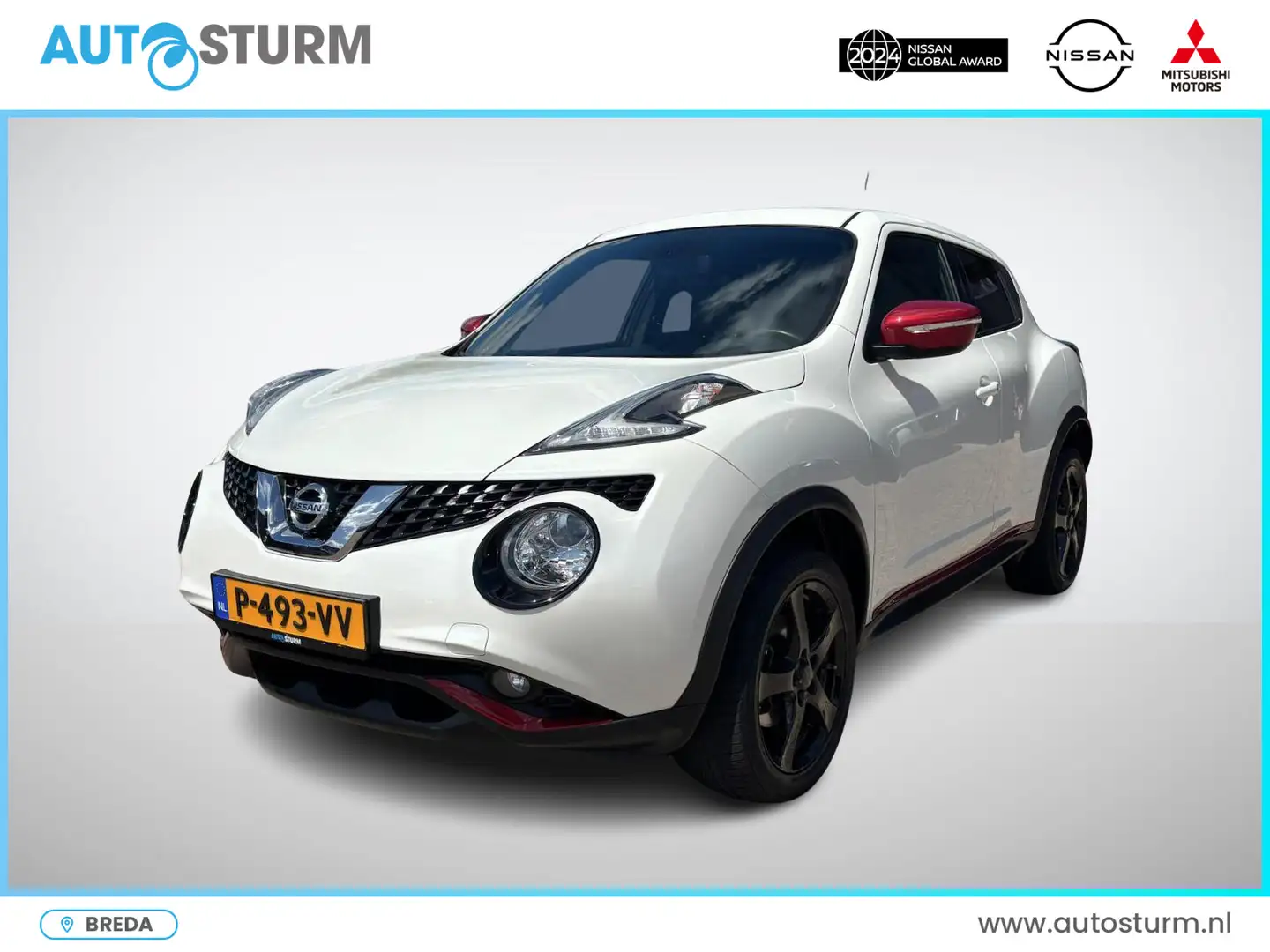 Nissan Juke 1.2 DIG-T S/S N-Line / Climate en Cruisecontrol / Wit - 1