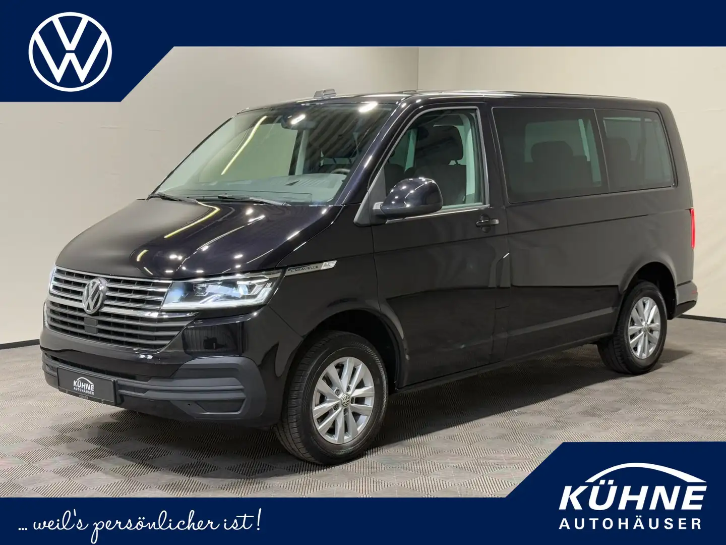 Volkswagen T6.1 Caravelle Comfortline TDI DSG | LED NAVI Noir - 1