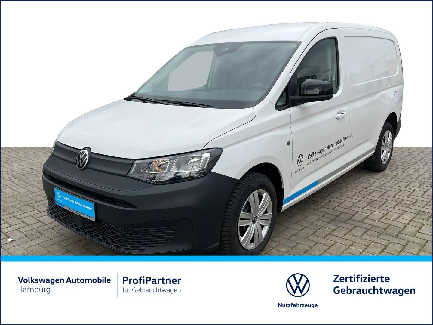 Volkswagen Caddy 2.0 TDI Cargo Maxi Kamera Klima PDC Weiß - 1