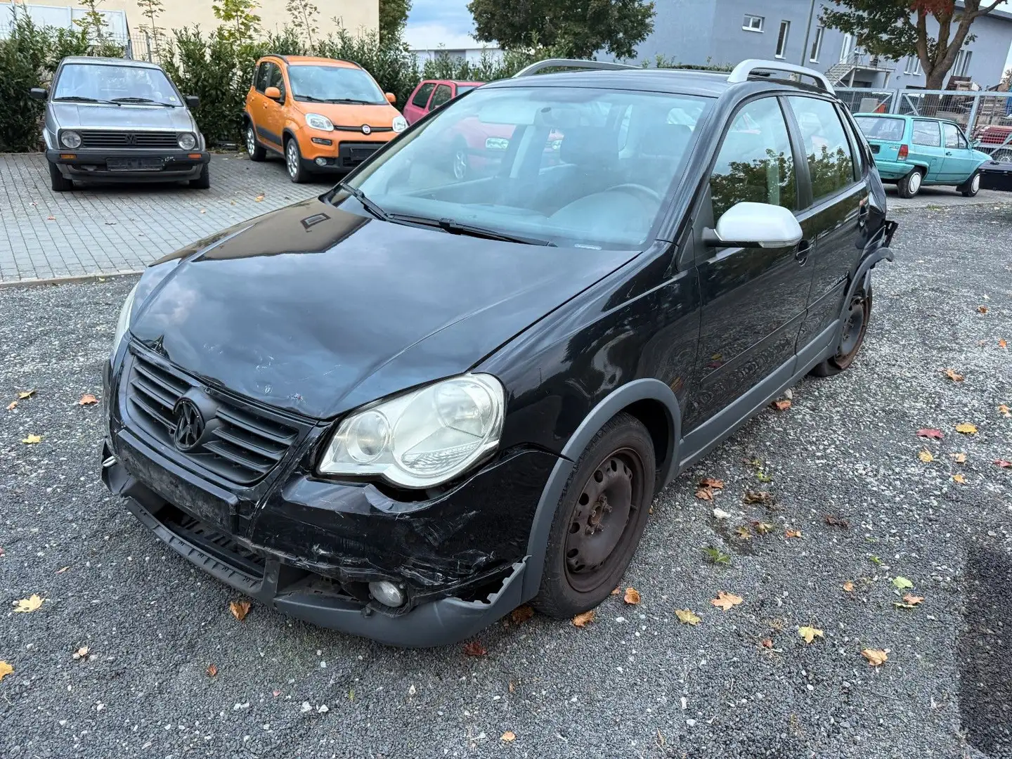 Volkswagen Polo IV 1.4 Cross Polo|Unfall! Noir - 1