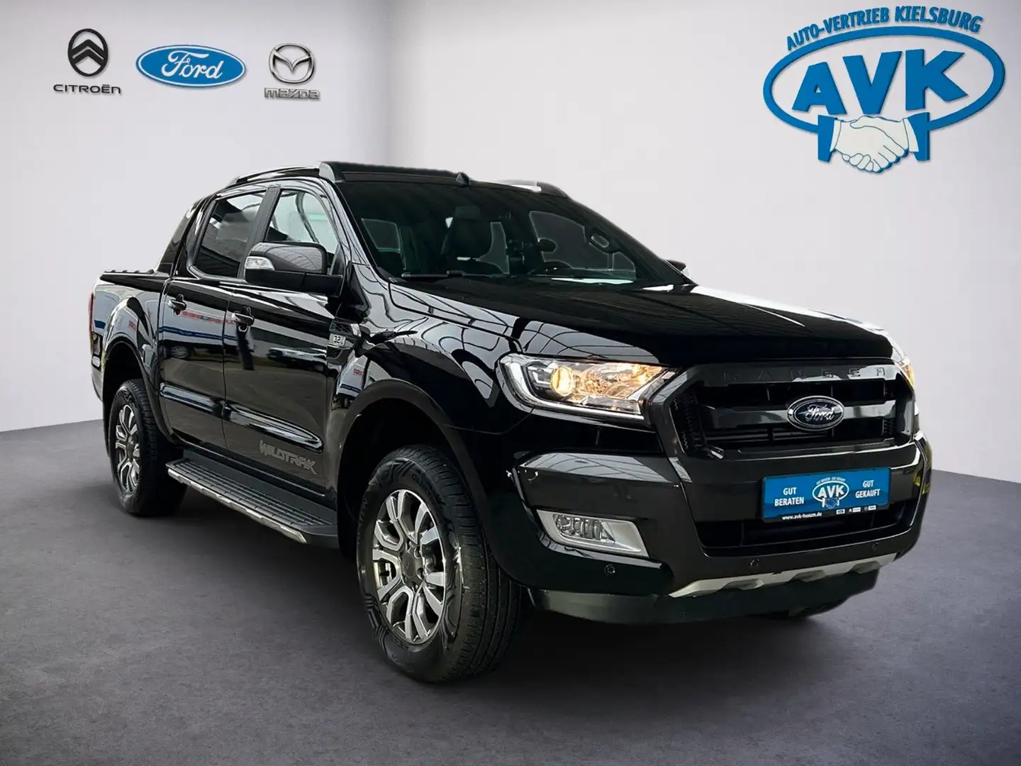 Ford Ranger Wildtrak Doppelkabine 4x4 mit AHK Noir - 1