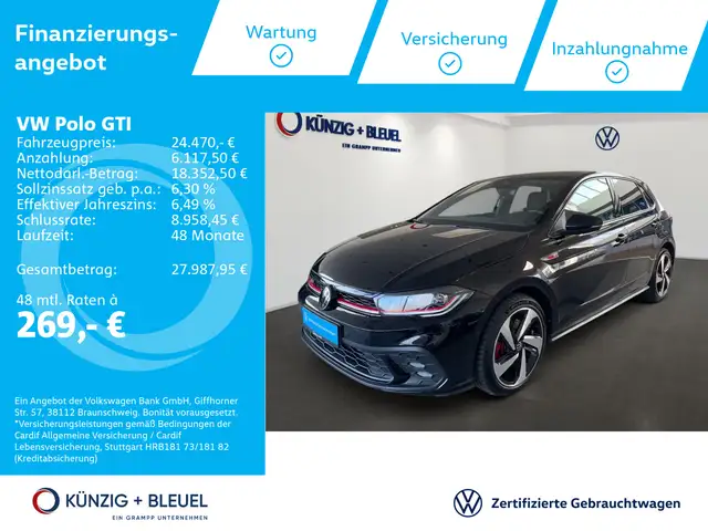 Volkswagen Polo GTI DSG +IQ-DRIVE+MATRIX+ASSISTS+VIRTUAL+