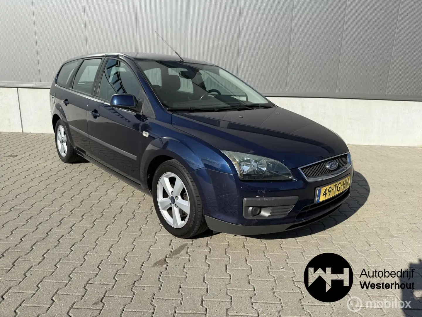 Ford Focus Wagon 1.6-16V Futura AIRCO NAP Blauw - 1