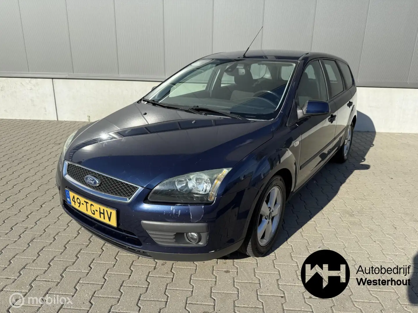 Ford Focus Wagon 1.6-16V Futura AIRCO NAP Blauw - 2