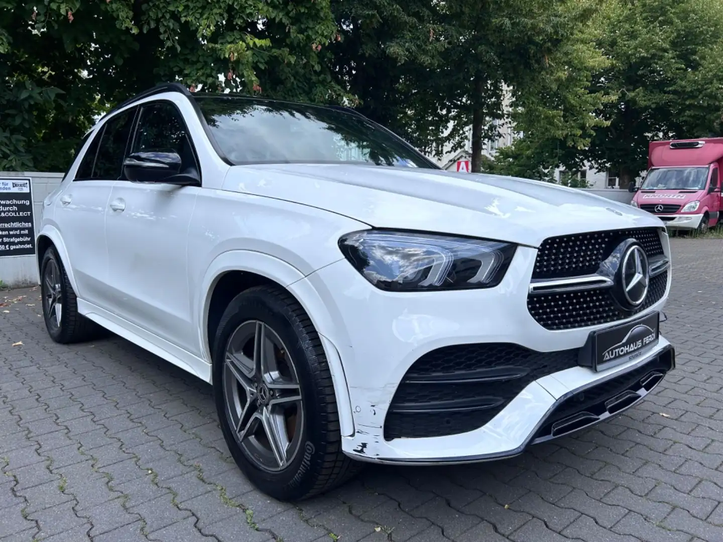 Mercedes-Benz GLE 350 de 4Matic AMG  Panorama Distronic 360° Blanco - 1