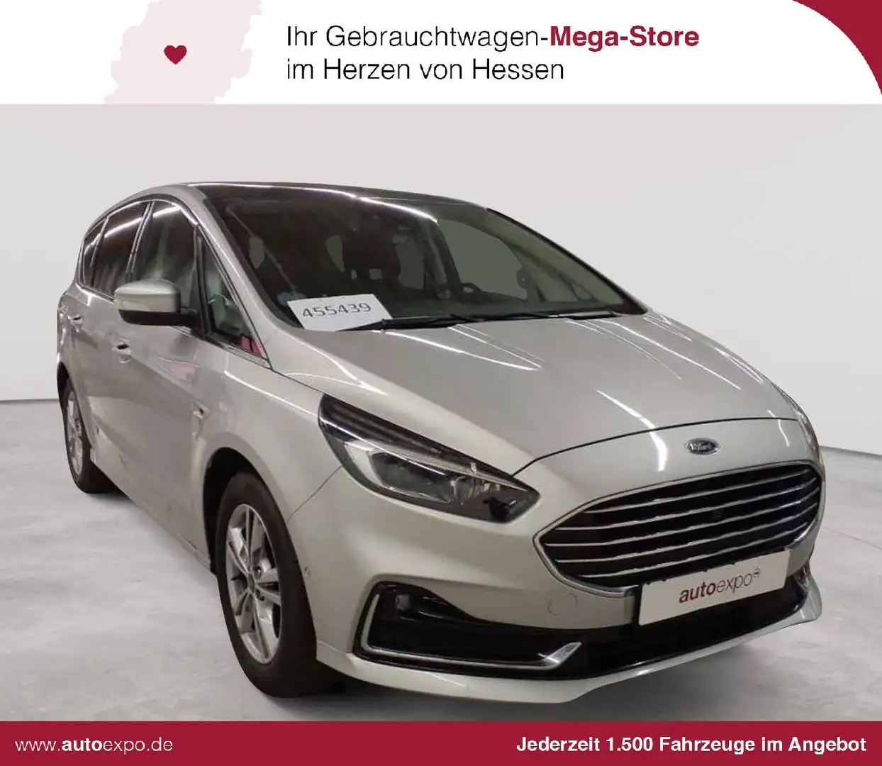 Ford S-Max S-Max 2.0 EcoBlue Aut. TITANIUM AHK KAM Stříbrná - 1