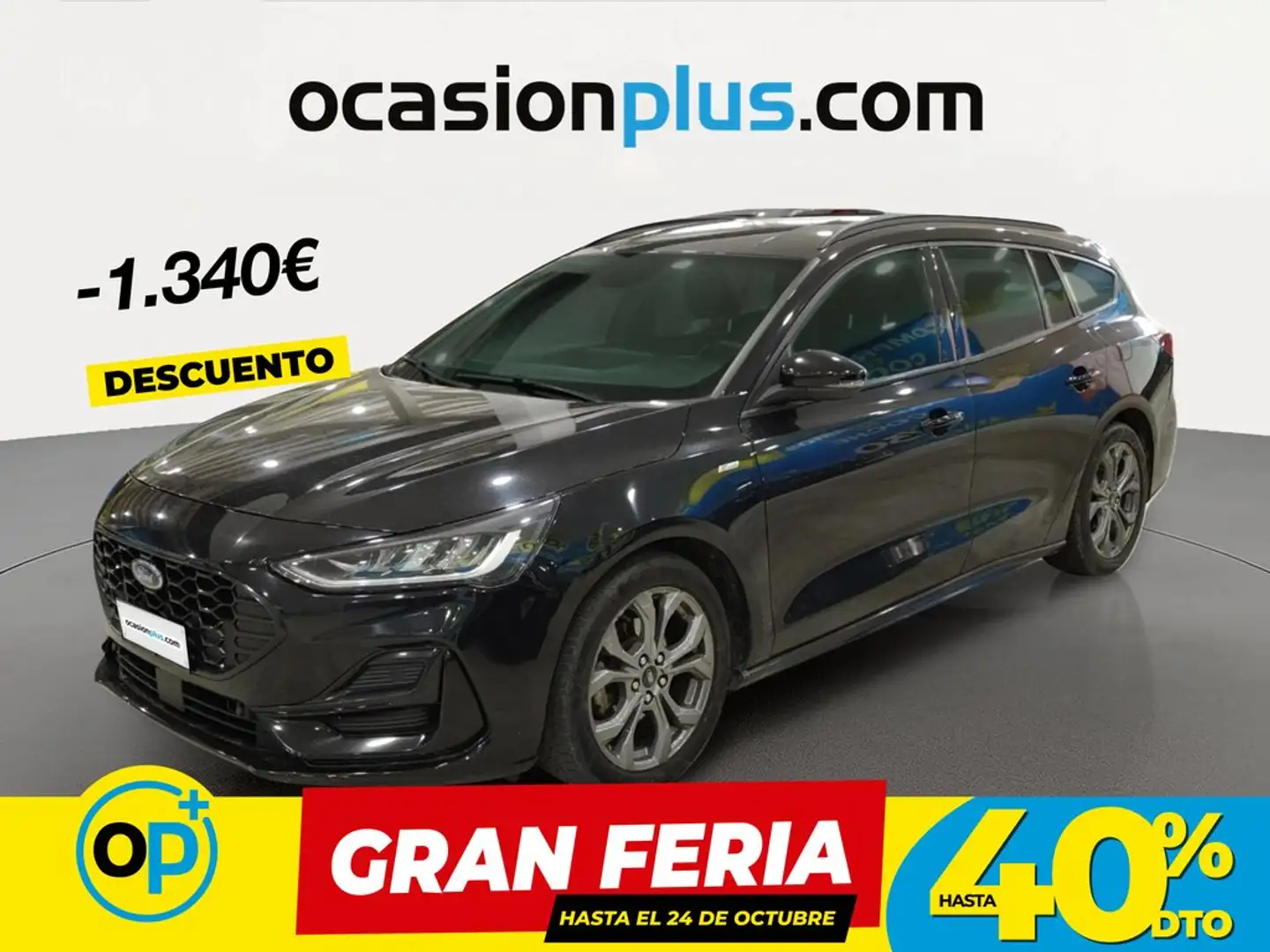 Ford Focus Sportbreak 1.0 Ecoboost MHEV ST-Line 155 Aut. Negro - 1