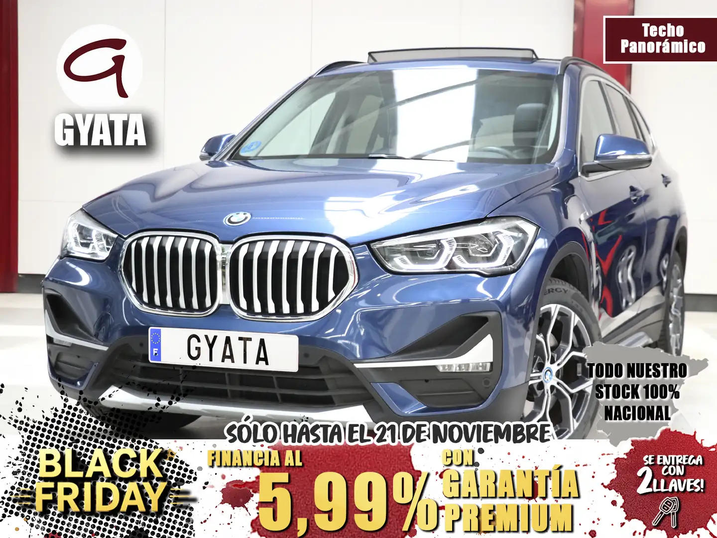 BMW X1 xDrive25eA Blauw - 1