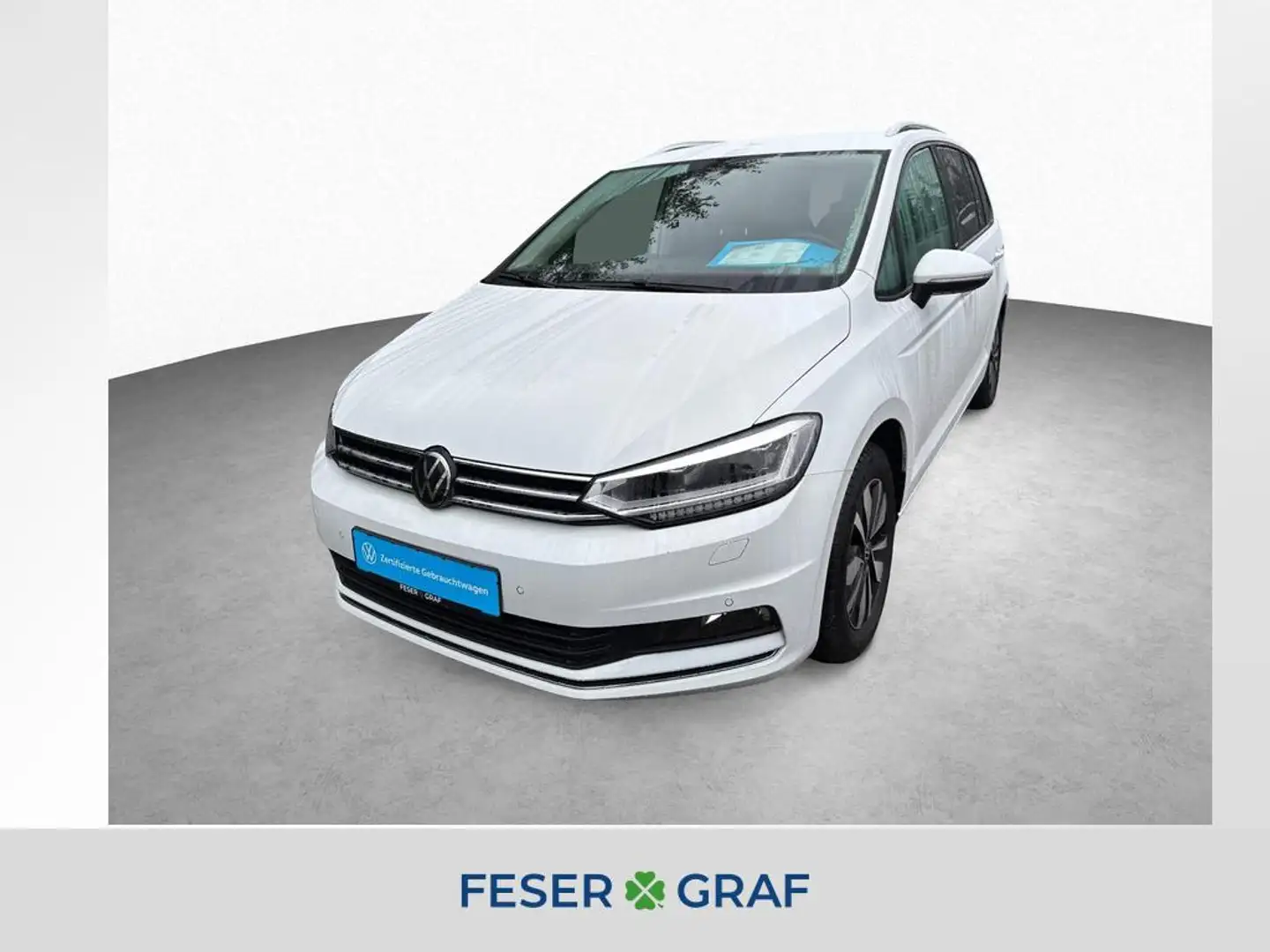 Volkswagen Touran 2.0 TDI Move DSG KAM AHK LED ACC NAVI APP Weiß - 1