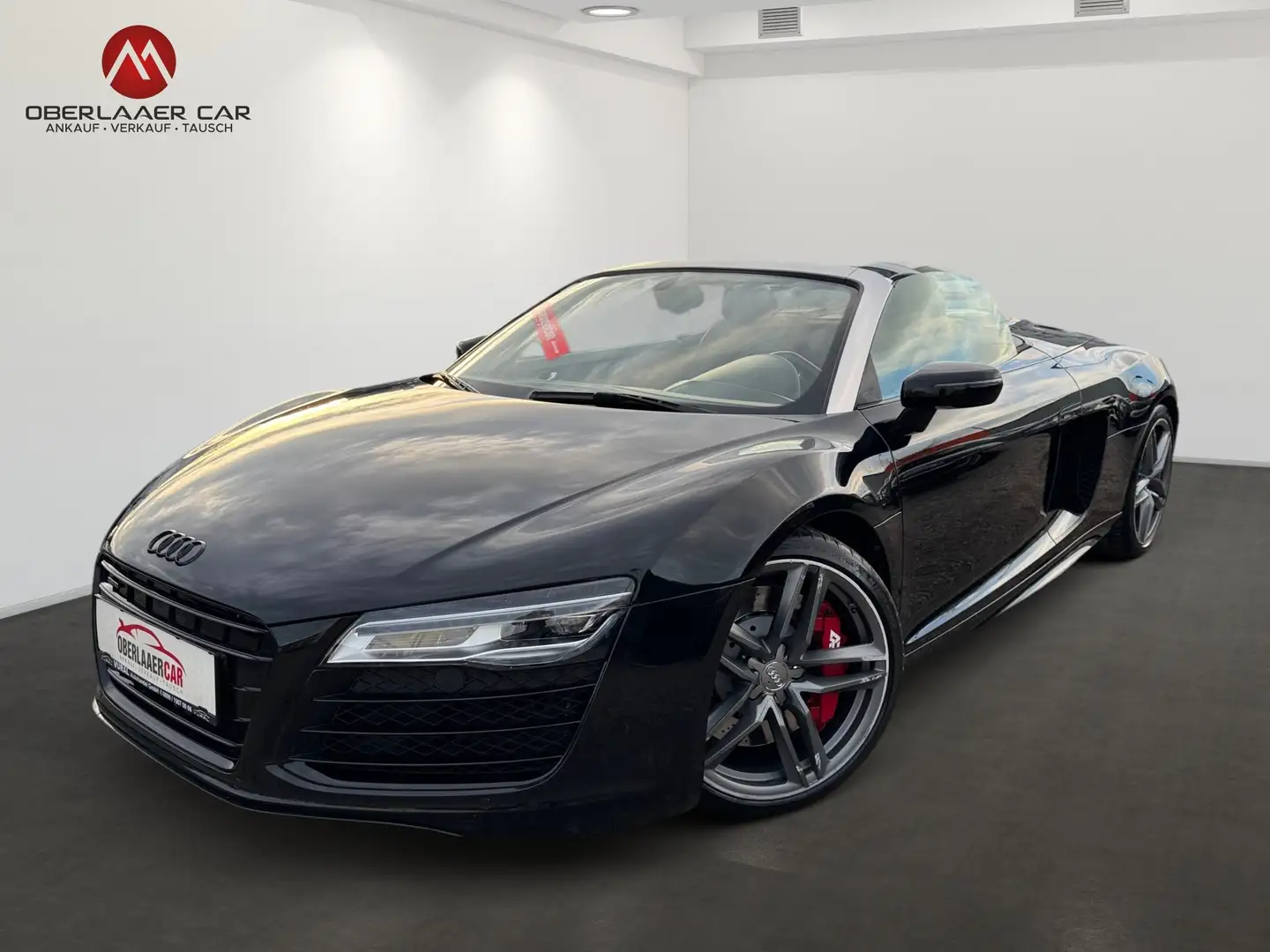 Audi R8 Spyder 5,2FSI quattro S-tronic| eu preis 69000€ Schwarz - 1